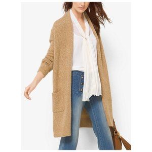 ❤Michael Kors❤ Easy Long Cardigan in Dark Camel